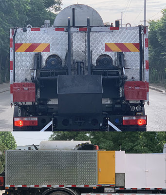 绿叶牌JYJ5180TXBF沥青路面热再生修补车公告图片