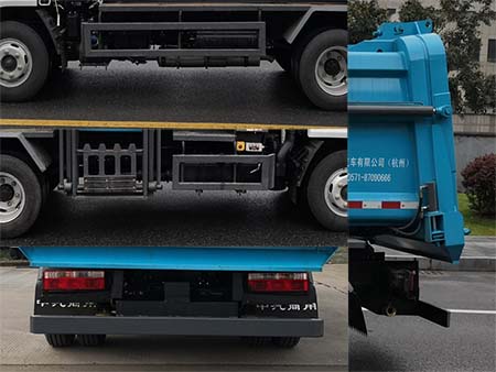 中汽牌ZQZ5070TCADB6餐廚垃圾車公告圖片