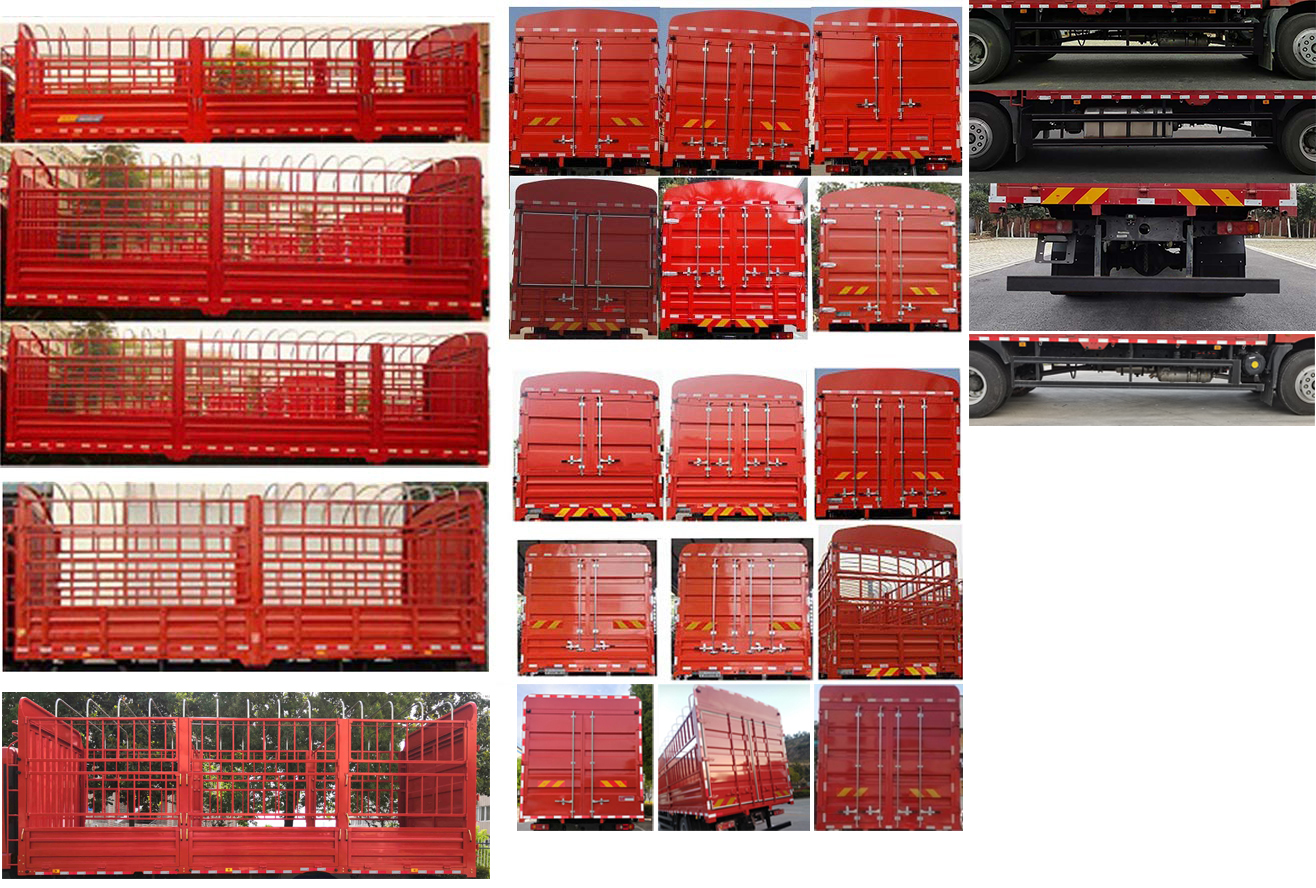 大運(yùn)牌DYQ5160CCYD6AB倉柵式運(yùn)輸車公告圖片