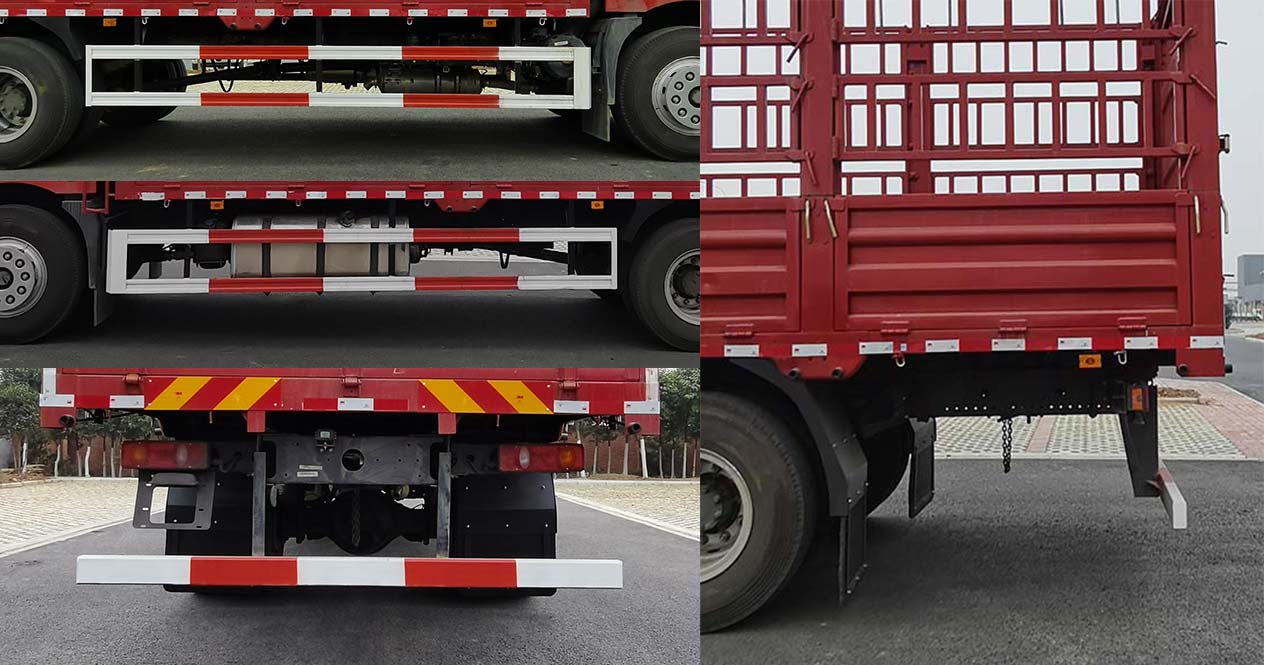 大運(yùn)牌DYQ5160CCYD6AB倉柵式運(yùn)輸車公告圖片