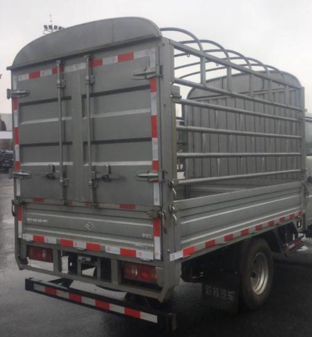 歐鈴牌ZB5040CCYBSD0L倉柵式運輸車公告圖片