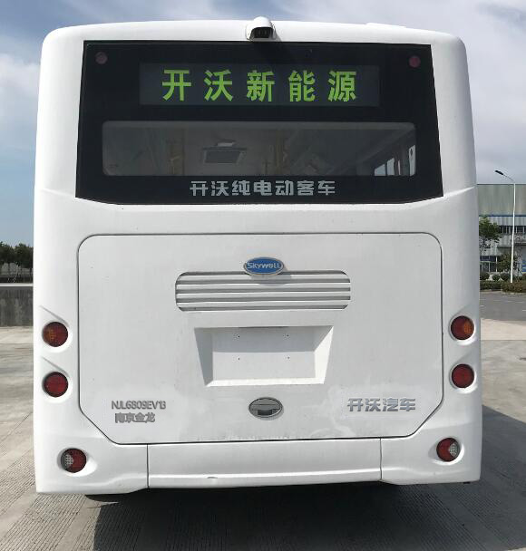 开沃牌NJL6809EV13纯电动城市客车公告图片