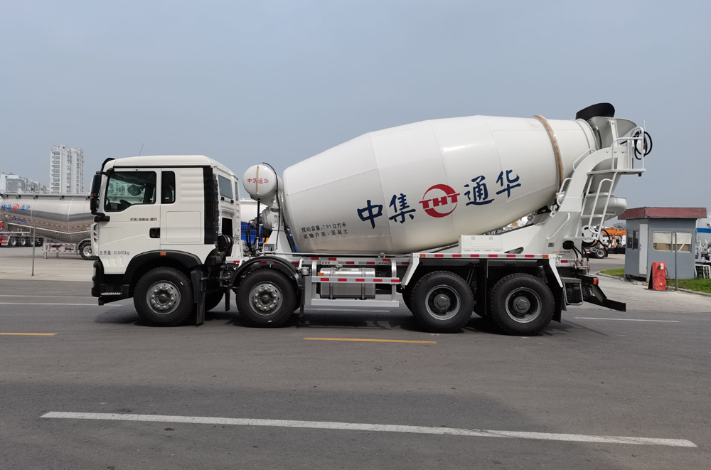 通华牌THT5316GJB15D混凝土搅拌运输车公告图片