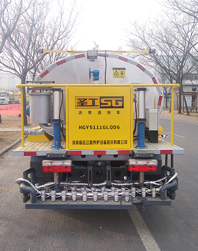 圣工牌HGY5111GLQD6瀝青灑布車公告圖片
