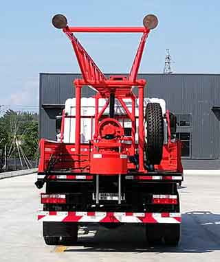 楚飛牌CLQ5100TZJ6鉆機車公告圖片