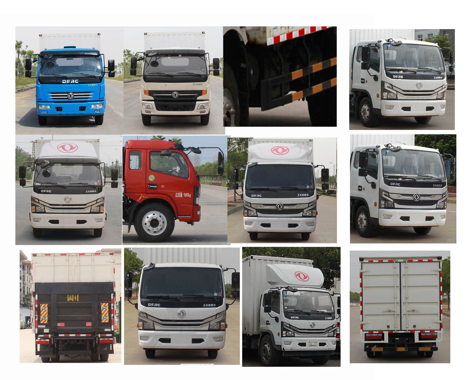 东风牌EQ5100XXY8CD3AC厢式运输车公告图片