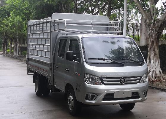 福田牌BJ5031CCY4AV4-51倉(cāng)柵式運(yùn)輸車公告圖片