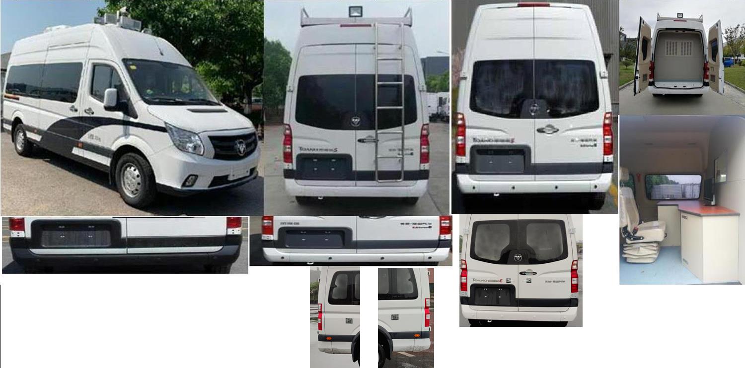 福田牌BJ5048XZH-E1指揮車公告圖片