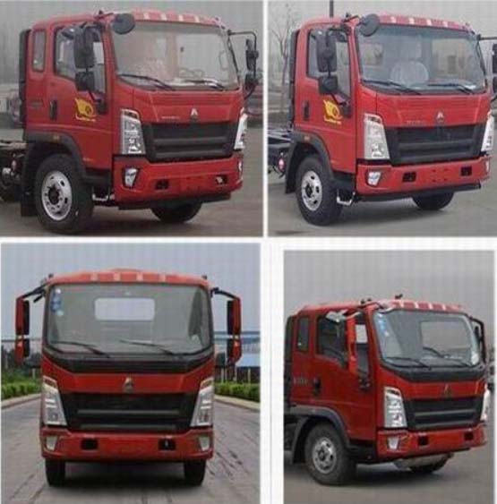 亞特重工牌TZ5097ZYSZZFZ壓縮式垃圾車公告圖片