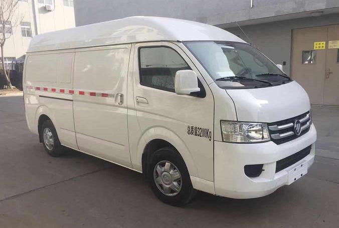 福田牌BJ5039XXY-F6廂式運輸車公告圖片