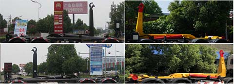 中潔牌XZL5310ZXX6DF車廂可卸式垃圾車公告圖片