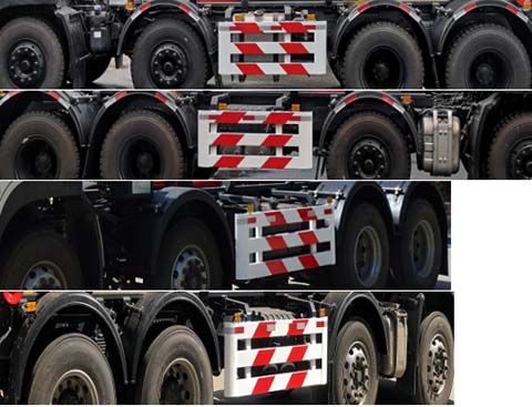 中潔牌XZL5310ZXX6DF車廂可卸式垃圾車公告圖片