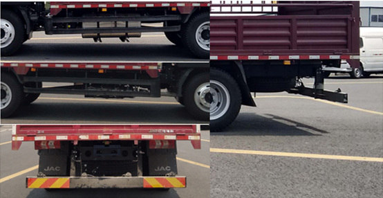 江淮牌HFC5140CCYP61K1D7NS倉柵式運(yùn)輸車公告圖片