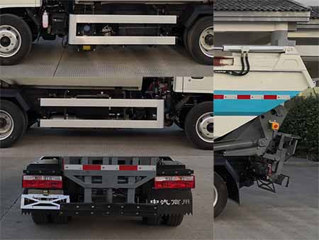 中汽牌ZQZ5040ZZZJA6自裝卸式垃圾車公告圖片