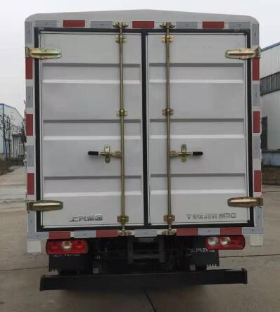 躍進(jìn)牌SH5043CCYPEDBNZ3倉(cāng)柵式運(yùn)輸車公告圖片