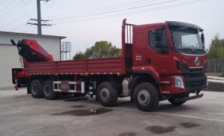 佳恒杜德牌HDD5310JSQD7随车起重运输车