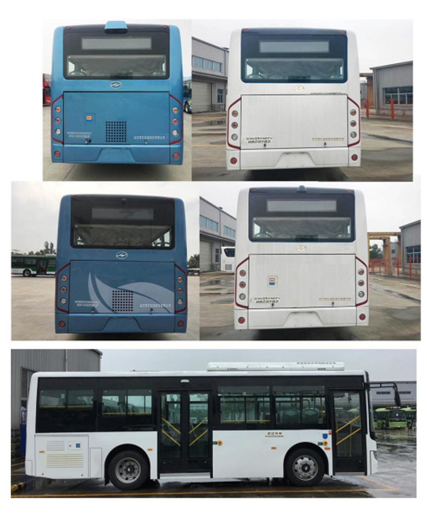 华中牌WH6851GBEV纯电动城市客车公告图片
