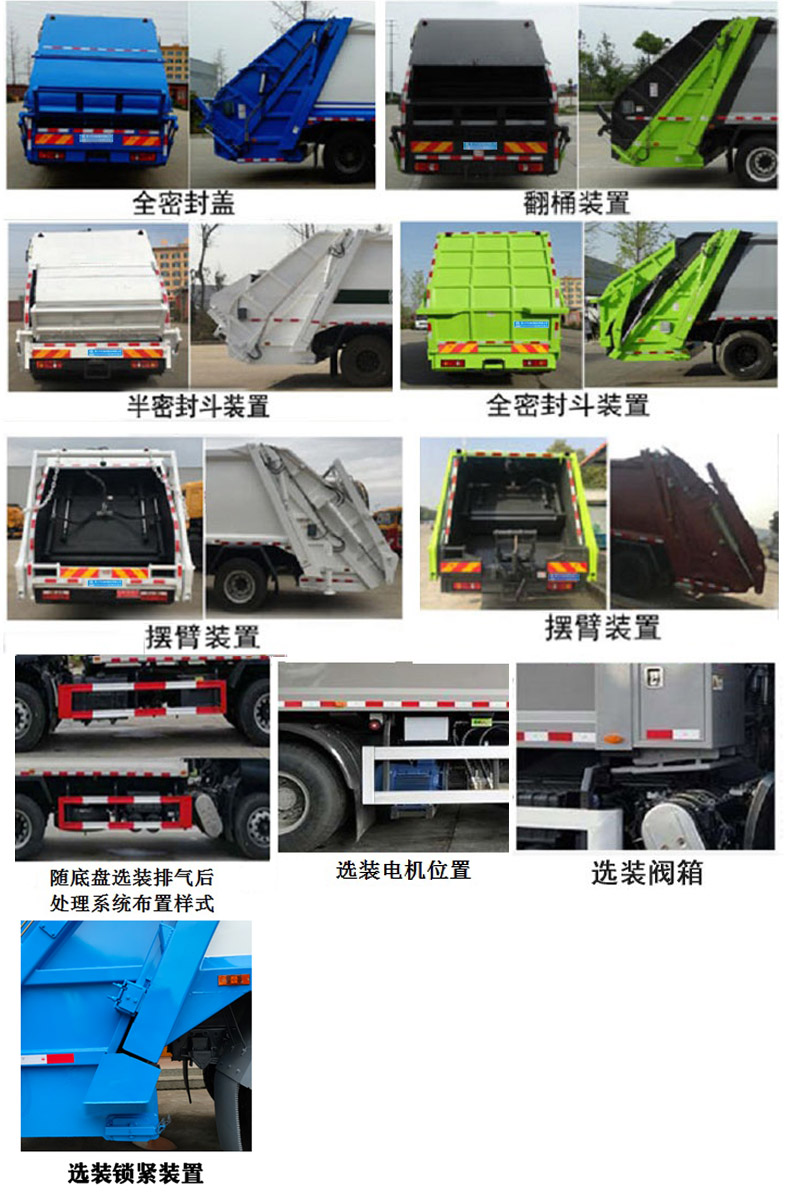 程力牌CL5251ZYS6HQ压缩式垃圾车公告图片