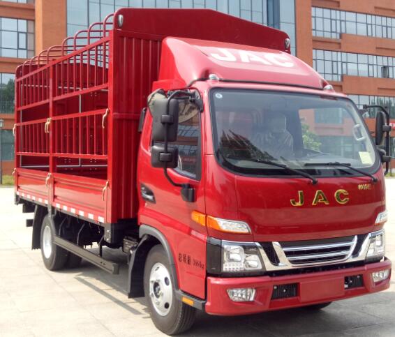 江淮牌HFC5043CCYB32K1C7S-2倉柵式運(yùn)輸車公告圖片