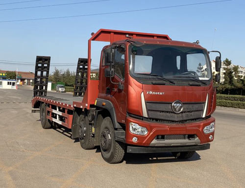 福田牌BJ5254TPBNPFE-01平板運(yùn)輸車公告圖片