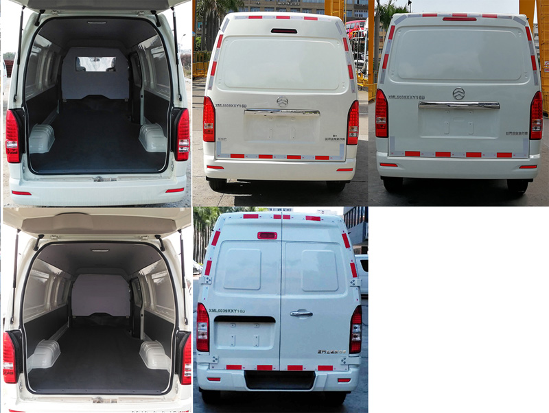 金旅牌XML5039XXY16D廂式運(yùn)輸車公告圖片