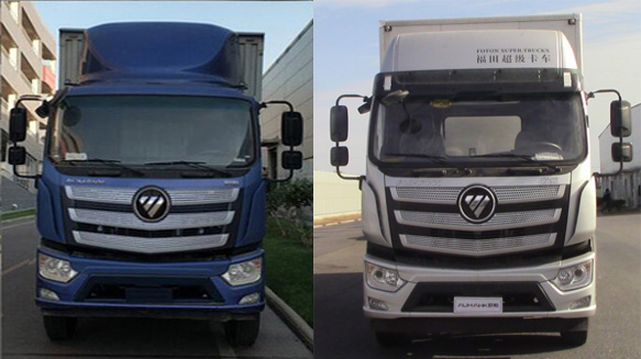福田牌BJ5186XXY-2K厢式运输车公告图片