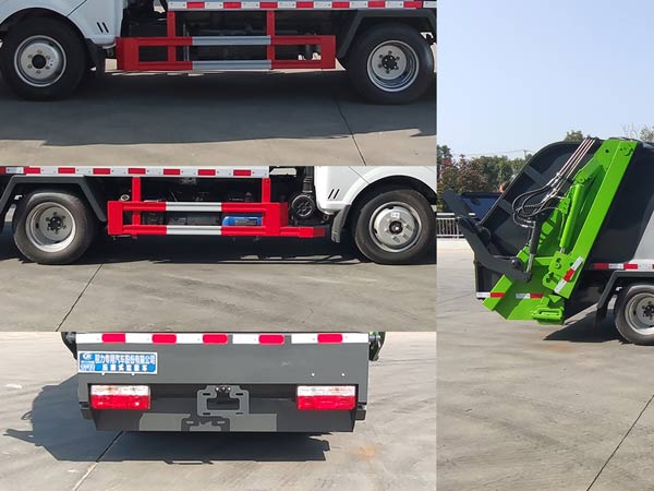 程力威牌CLW5041ZYS6壓縮式垃圾車公告圖片