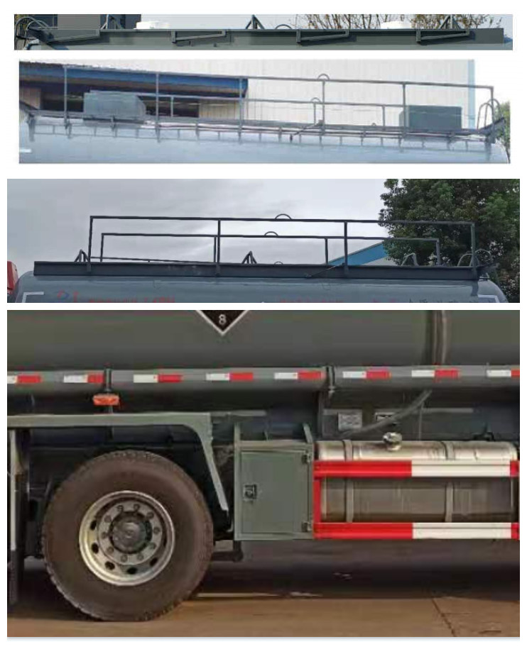 大力牌DLQ5320GFWZ6腐蝕性物品罐式運(yùn)輸車公告圖片