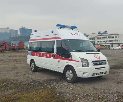新逾捷牌XYT5040XJHJX4救护车