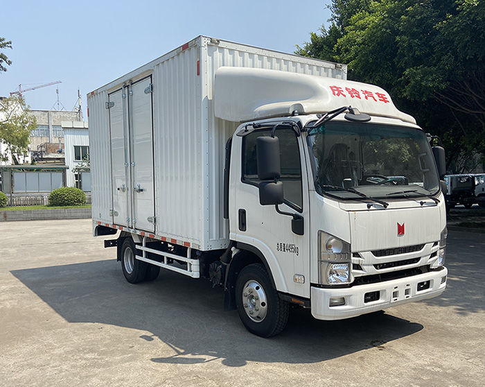 慶鈴牌(繁體)牌QL5043XXYMEHA廂式運(yùn)輸車公告圖片