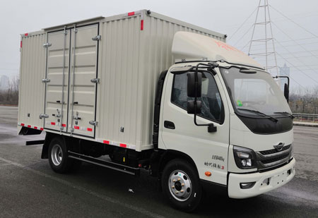 福田牌BJ5043XXY9JDA-03廂式運(yùn)輸車公告圖片