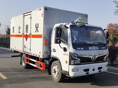 江特牌JDF5127XRYE6易燃液體廂式運輸車公告圖片