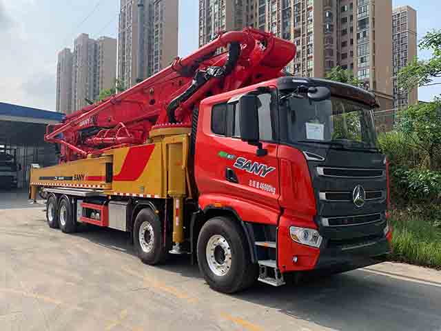 三一牌SYM5465THBF混凝土泵車公告圖片