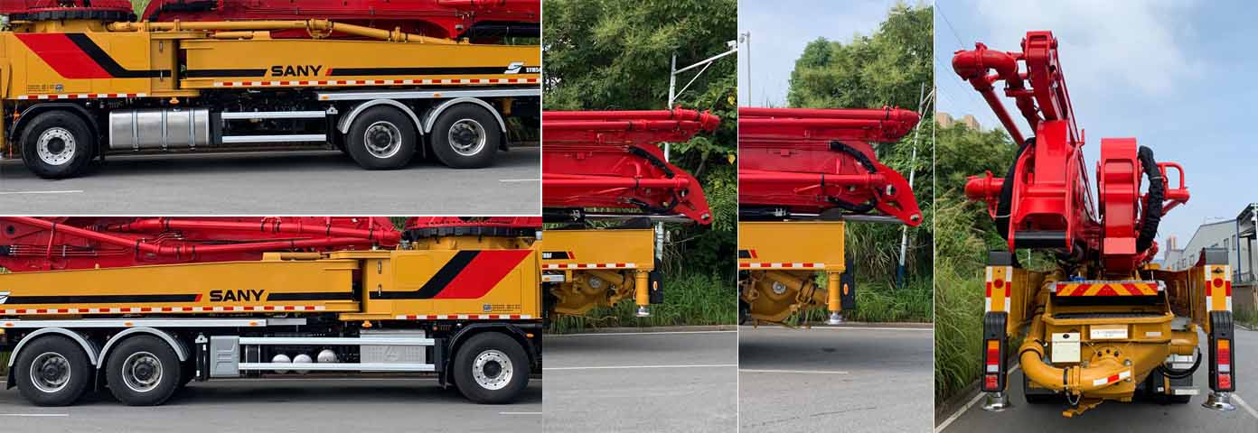 三一牌SYM5465THBF混凝土泵車公告圖片