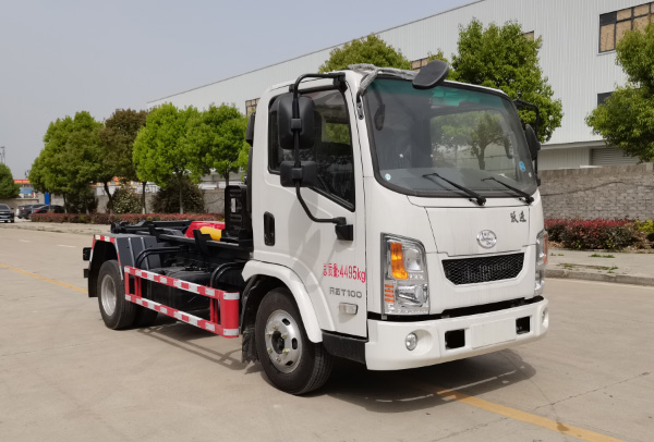 旺龍威牌WLW5043ZXXSH車(chē)廂可卸式垃圾車(chē)公告圖片