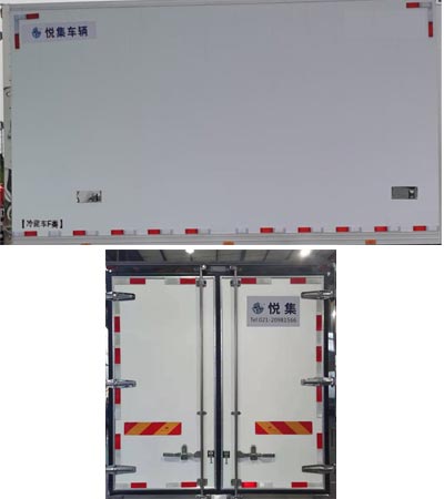 悦集牌YJV5108XLC-A1冷藏车公告图片