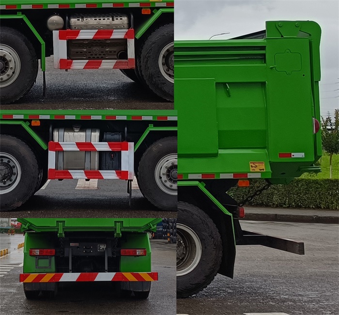 紅巖牌CQ5317ZLJSV09256自卸式垃圾車公告圖片