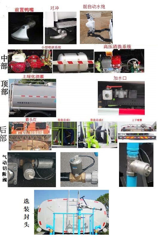 中標(biāo)牌ZBF5163GSSEQE6灑水車公告圖片