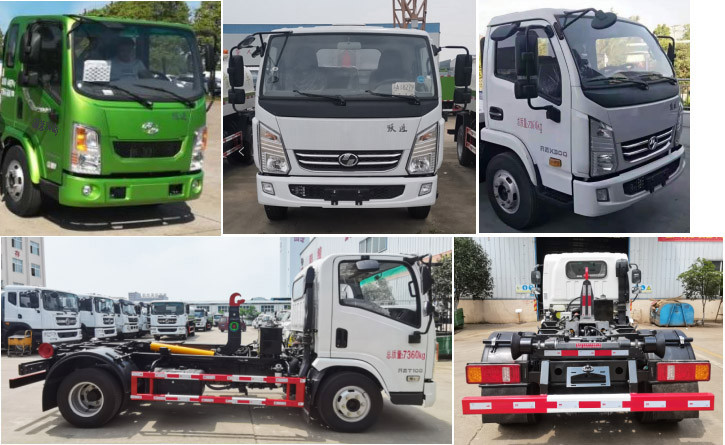 旺龍威牌WLW5071ZXXSH車廂可卸式垃圾車公告圖片