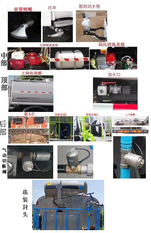 中标牌ZBF5160TDYEQE6多功能抑尘车公告图片