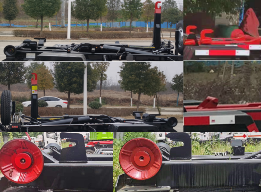 炎帝牌SZD5044ZXX6車(chē)廂可卸式垃圾車(chē)公告圖片