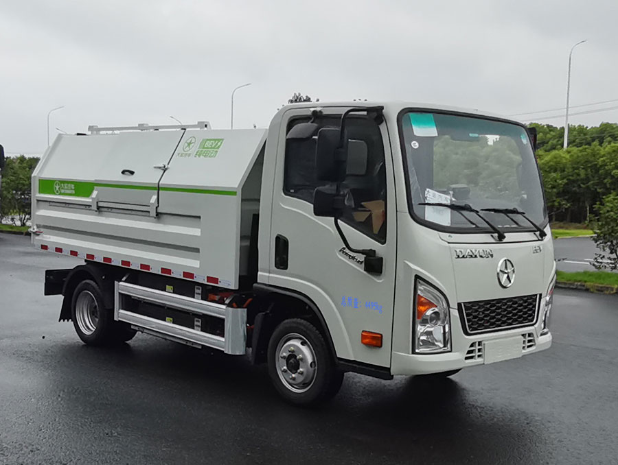 大運(yùn)牌CGC5045ZLJBEV1Z1純電動自卸式垃圾車公告圖片