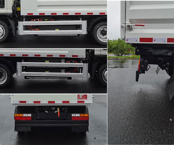 大運(yùn)牌CGC5045ZLJBEV1Z1純電動自卸式垃圾車公告圖片