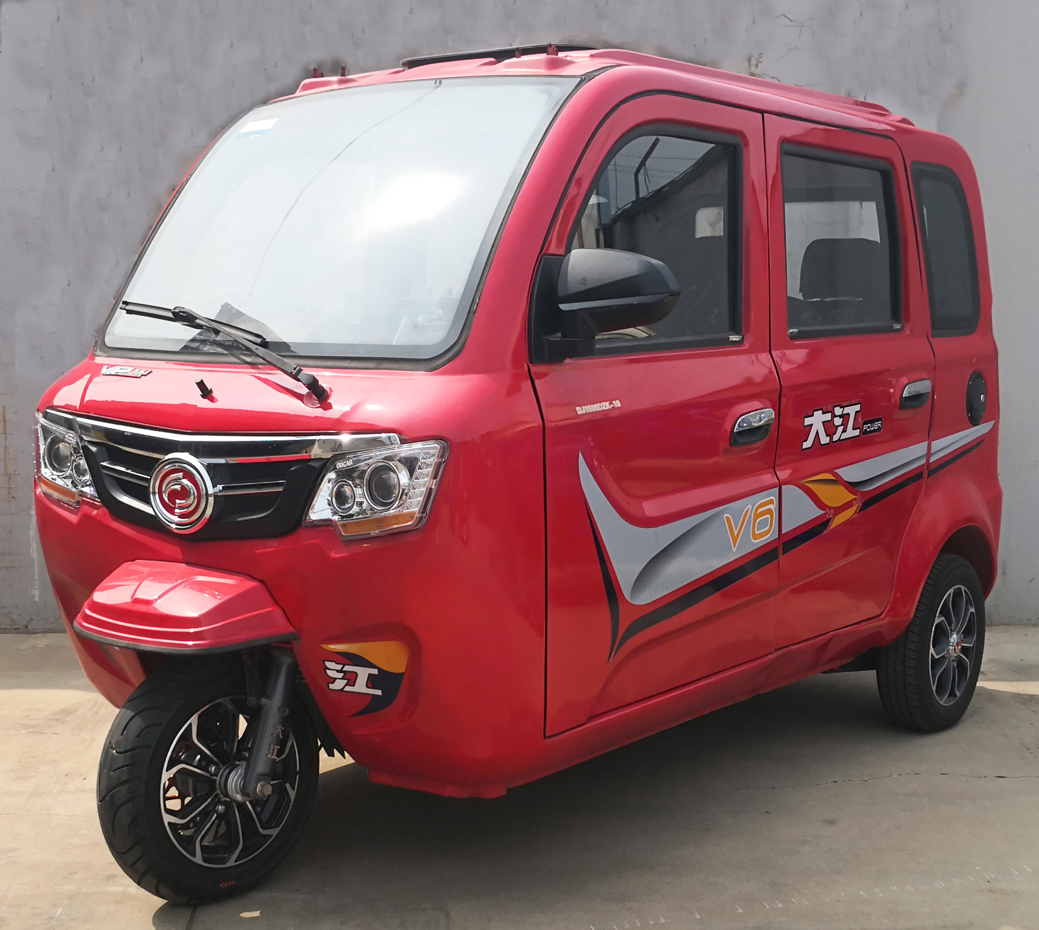 大江牌DJ1500DZK-10电动正三轮摩托车公告图片