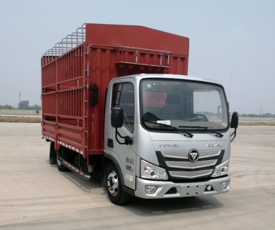 福田牌BJ5044CCY-1A倉(cāng)柵式運(yùn)輸車公告圖片