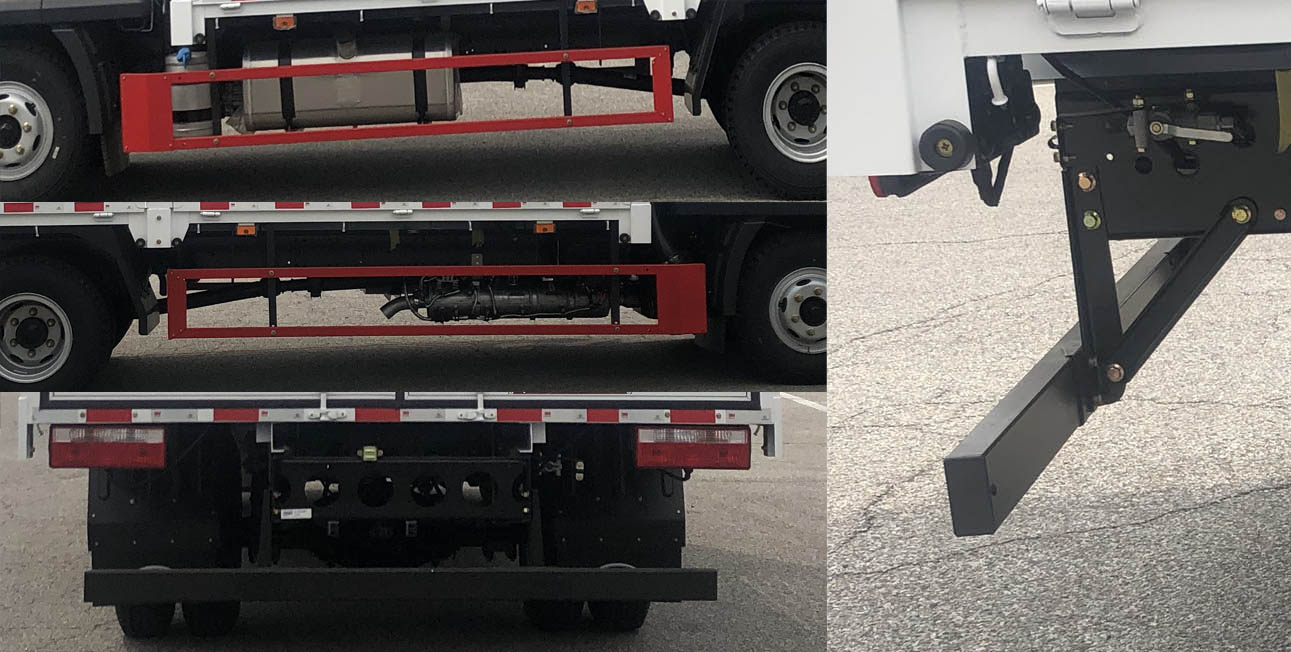 解放牌CA5110CCYP40K45L4E6A84倉柵式運(yùn)輸車公告圖片