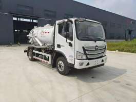 深高蓝德牌DZH5081GXWBJE6吸污车