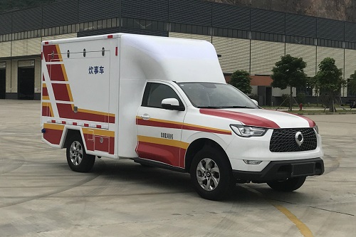 宇舟牌GPY5030XZCC0野外自行式炊事车公告图片