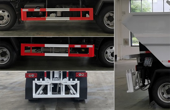 程力威牌CLW5040ZZZ6RS自裝卸式垃圾車公告圖片