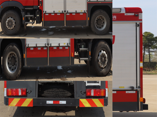 川消牌sxf5172gxfgf40干粉消防车